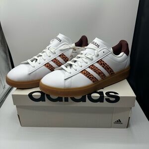 Adidas Grand Court 3.0 Cheetah Striped (Women’s 11)